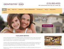 Tablet Screenshot of dentistry390.com